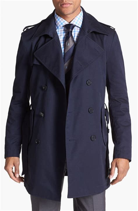 hugo boss trench coats men's.